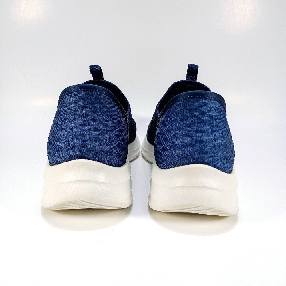 Skechers Slip Ins Ultra Flex 3.0 Smooth Step Womens 6 Navy Blue Sneakers - Picture 7 of 10